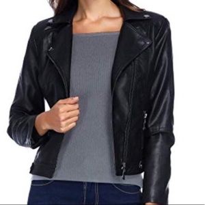 Like New BROMLEY Leather Jacket for Women